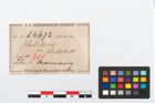 Etikett zu Bronzearmreif (NHMW-PRAE-024672)